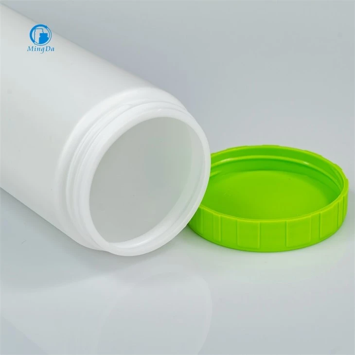 Food grade HDPE pharmaceutical bottle for capsules and tablets packaging